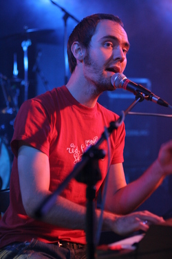 Anderson playing at Het Kasteel, Alphen aan den Rijn, The Netherlands